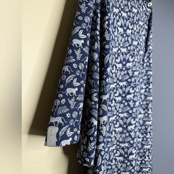 RLX Ralph Lauren Classic Performance Polo Shirt Animal Print Size XL - Picture 3 of 9